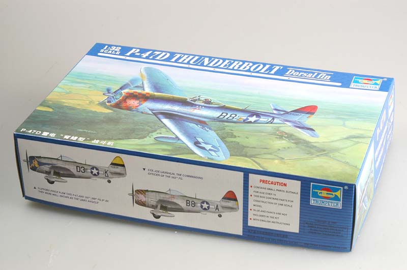 Trumpeter P-47D-30 Thunderbolt "Dorsal Fin" 02264 1:32