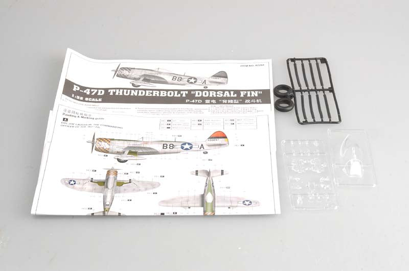 Trumpeter P-47D-30 Thunderbolt "Dorsal Fin" 02264 1:32