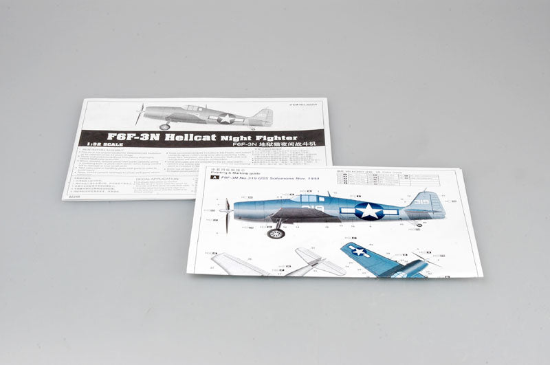 Trumpeter F6F-3N Hellcat 02258 1:32