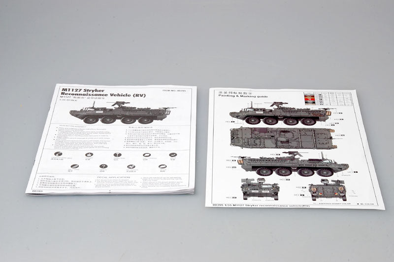 Trumpeter M1127 Stryker Reconnaissance Vehicle (RV) 00395 1:35