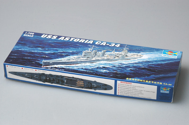 Trumpeter 05743 USS Astoria CA-34 1942 1:700