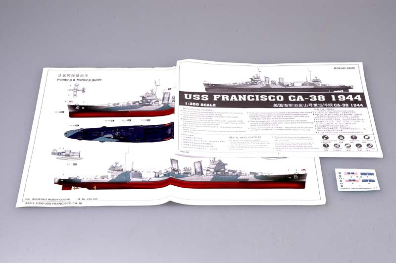 Trumpeter USS San Francisco CA-38 (1944) 05310 1:350