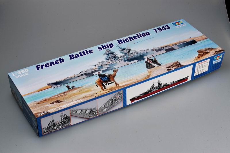 Trumpeter French battleship Richelieu 05311 1:350