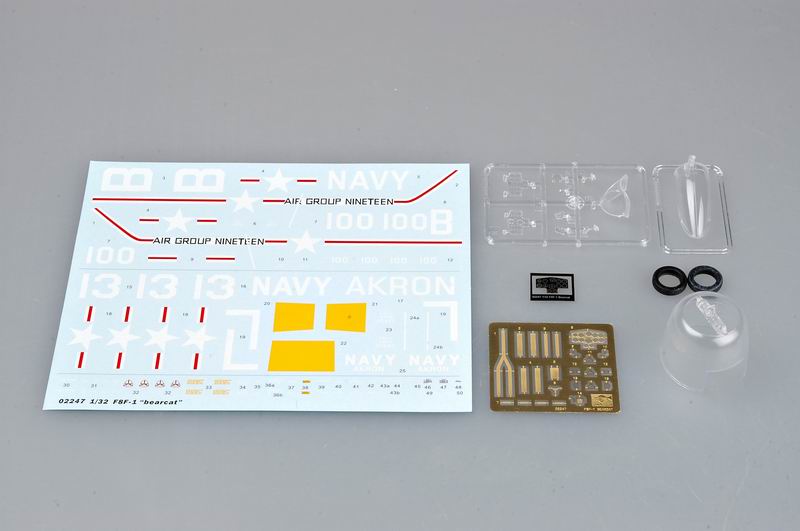 Trumpeter F8F-1 Bearcat 02247 1:32