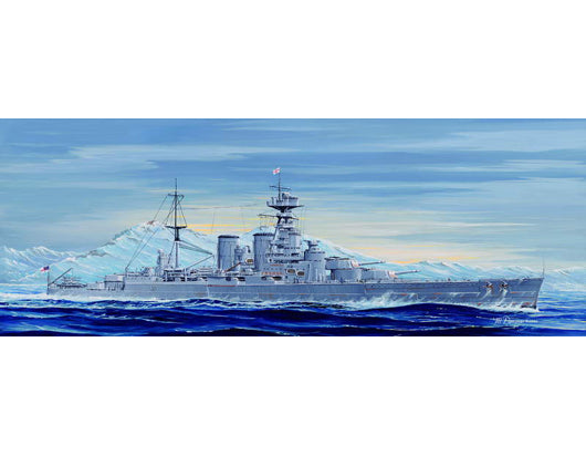 Trumpeter 05741 HMS HOOD 1931 1:700