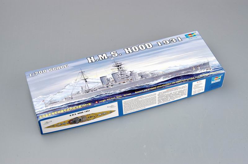 Trumpeter 05741 HMS HOOD 1931 1:700