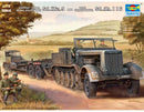 Trumpeter 07275 German Sd.Kfz.9 (18t) Half-Track & Sd.Ah.116 Trailer 1:72