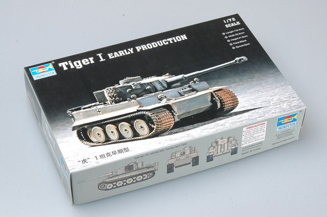Trumpeter 07242 Tiger 1 Tank Early 1:72