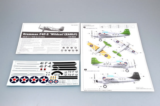 Trumpeter Grumman F4F- 3 WildcatÃ‚Â(EARLY) 02255 1:32