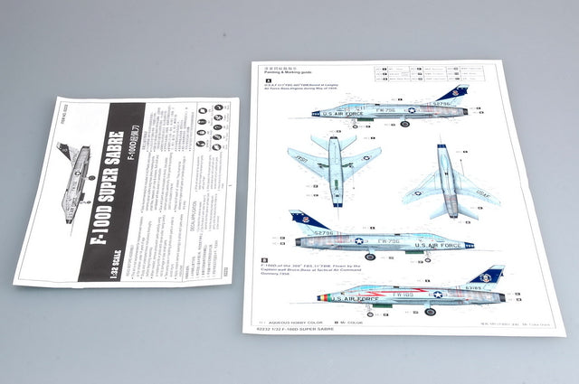 Trumpeter North American F-100D Fighter 02232 1:32