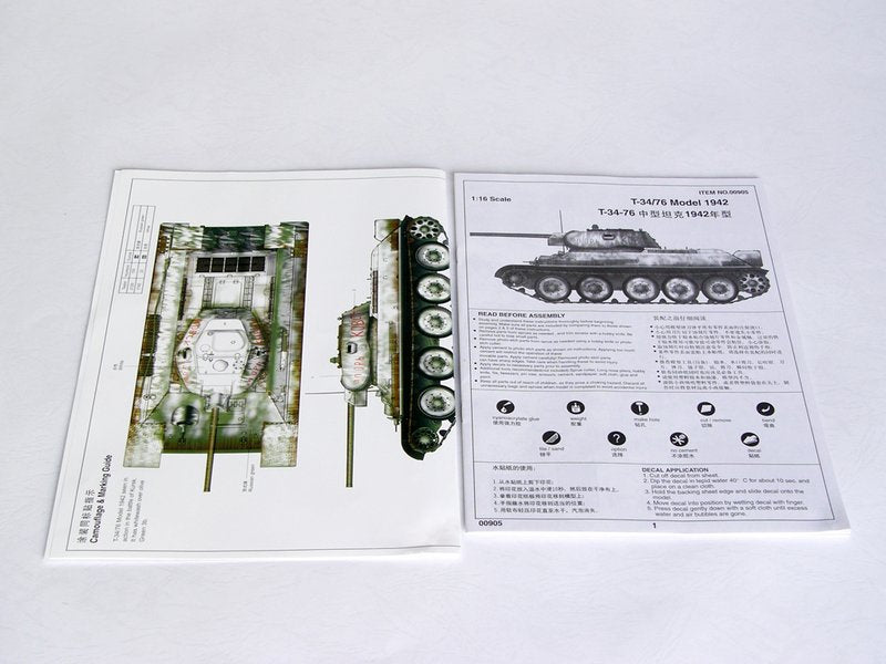 Trumpeter T-34/76 Model 1942 00905 1:16