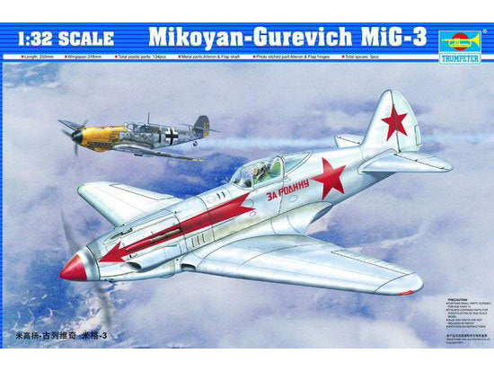 Trumpeter Mikoyan-Gurevich MiG-3 02230 1:32