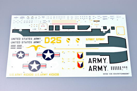 Trumpeter 05104 CH-47A "CHINOOK" 1:35
