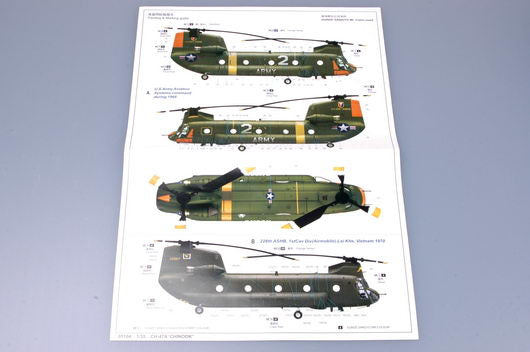 Trumpeter 05104 CH-47A "CHINOOK" 1:35