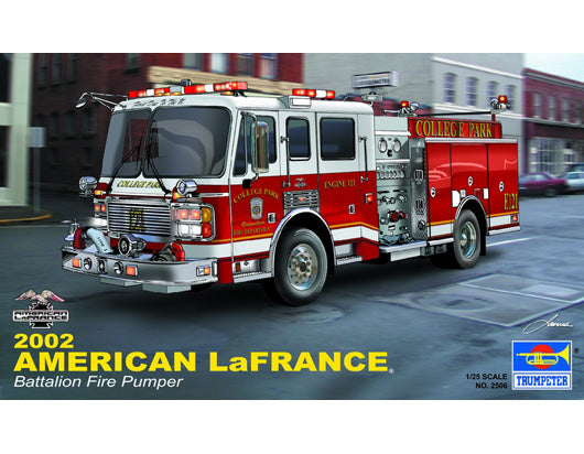 Trumpeter 02506 American LAFRANCE Eagle Fire Pumper 2002 1:25