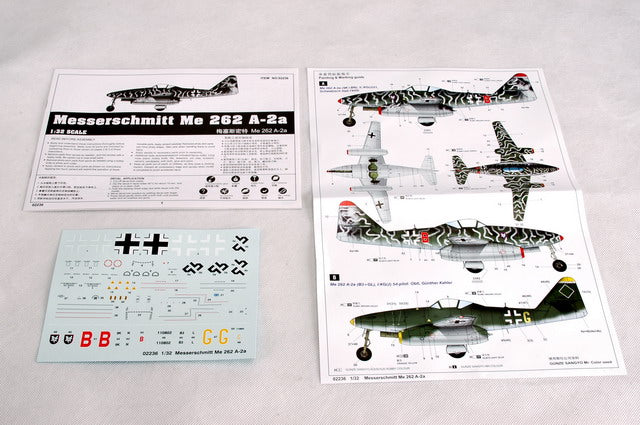 Trumpeter Messerchmitt Me 262 A-2a 02236 1:32