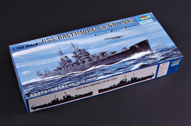 Trumpeter 05724 USS BALTIMORE CA-68 1943 1:700