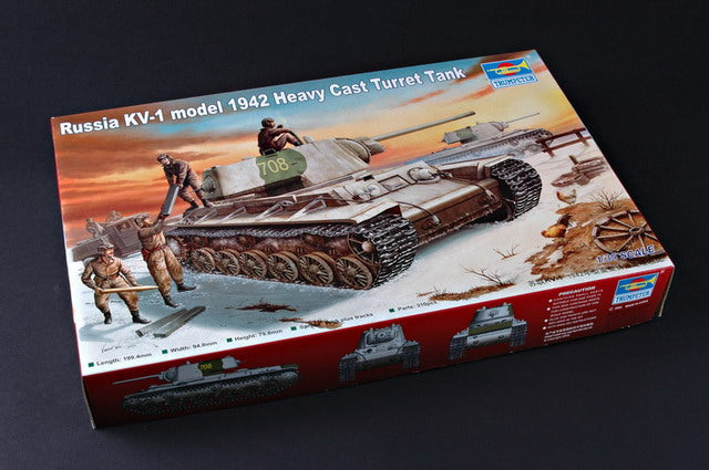 Trumpeter 00359 Russia KV-1 model 1942 Heavy Cast Turret Tank 1:35