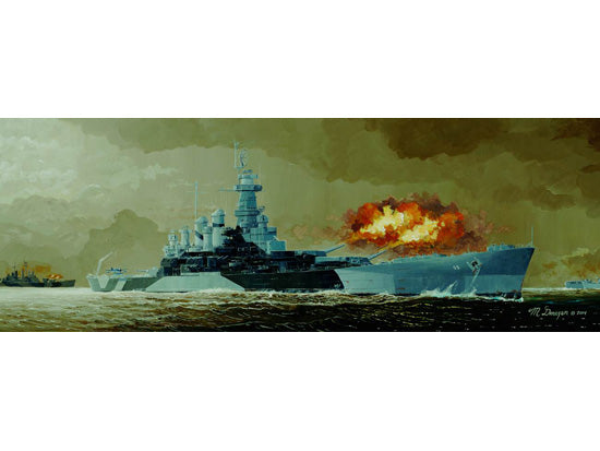 Trumpeter USS BB-55 North Carolina battleship 05303 1:350