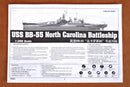 Trumpeter 05303 USS BB-55 North Carolina battleship 1:350