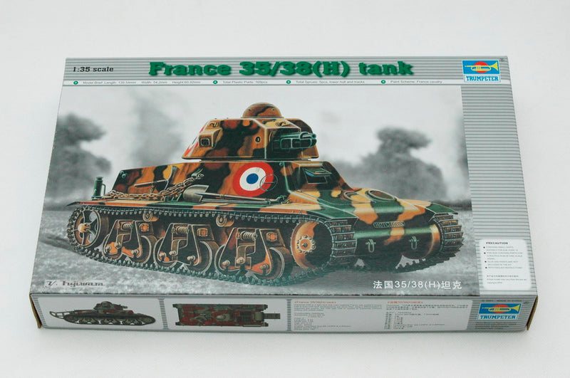 Trumpeter France 35/38(H) TANK SA 18 37mm gun 00351 1:35