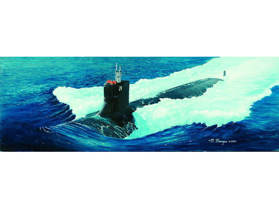 Trumpeter USS SSN-21 Sea wolf Attack Submarine 05904 1:144