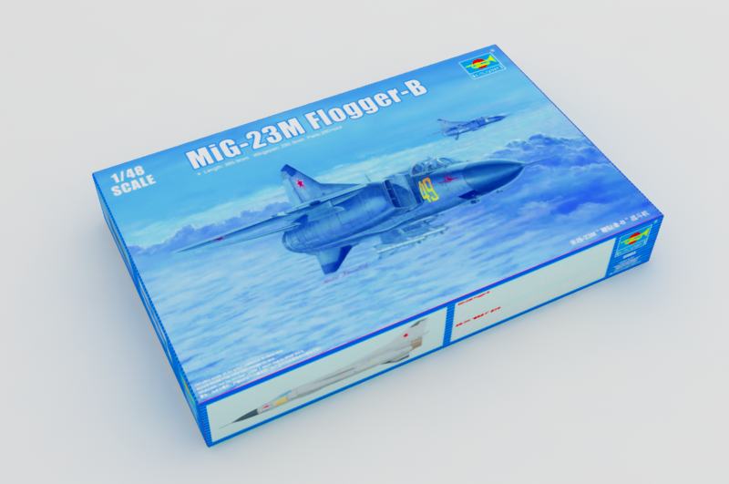 Trumpeter Russian MiG-23M Flogger-B 02853 1:48