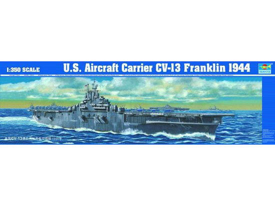 Trumpeter U.S. Aircraft Carrier CV-13 Franklin 1944 05604 1:350