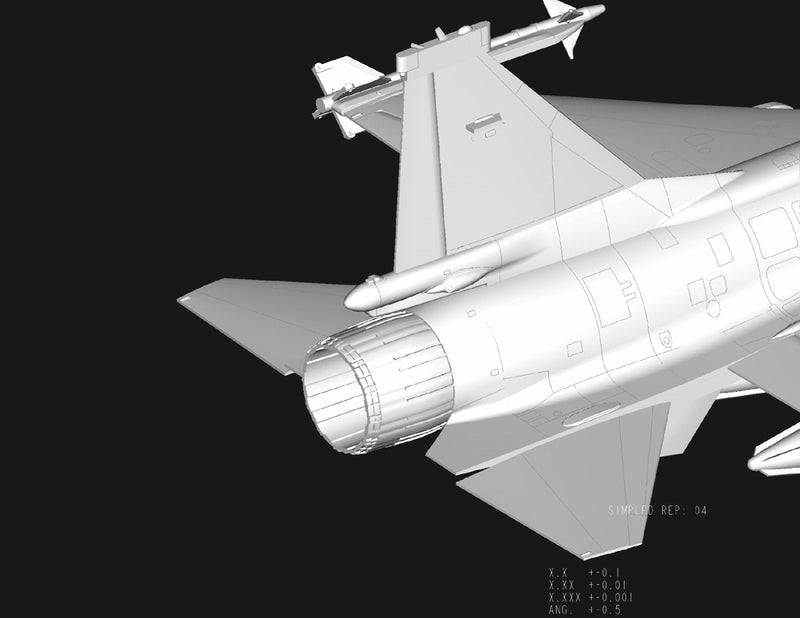 Trumpeter Chinese FC-1 Fierce Dragon (Pakistani JF-17 Thunder) 01657 1:72