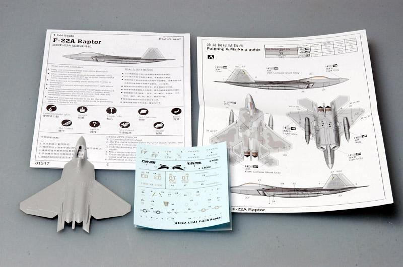 Trumpeter F-22A Raptor 01317 1/144