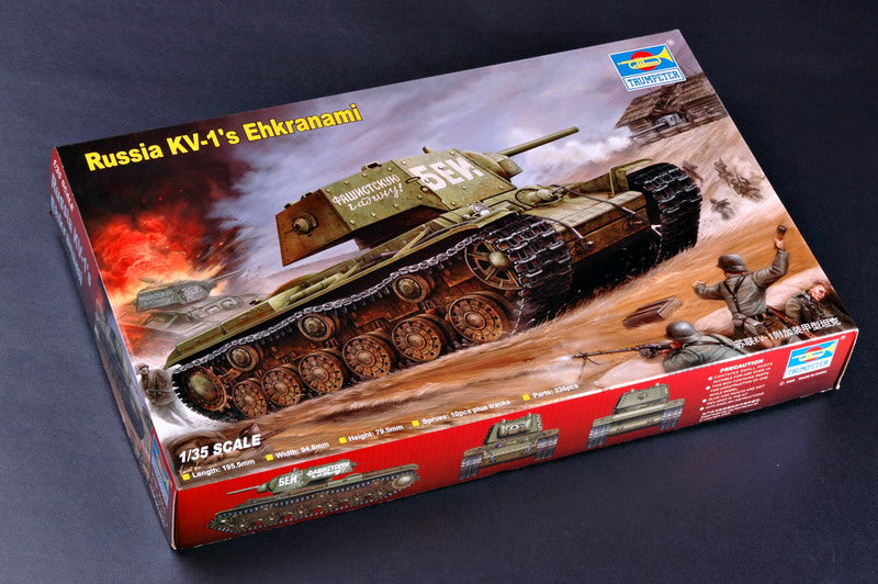 Trumpeter Russia KV-1Ã‹Å“s Ehkranami 00357 1:35