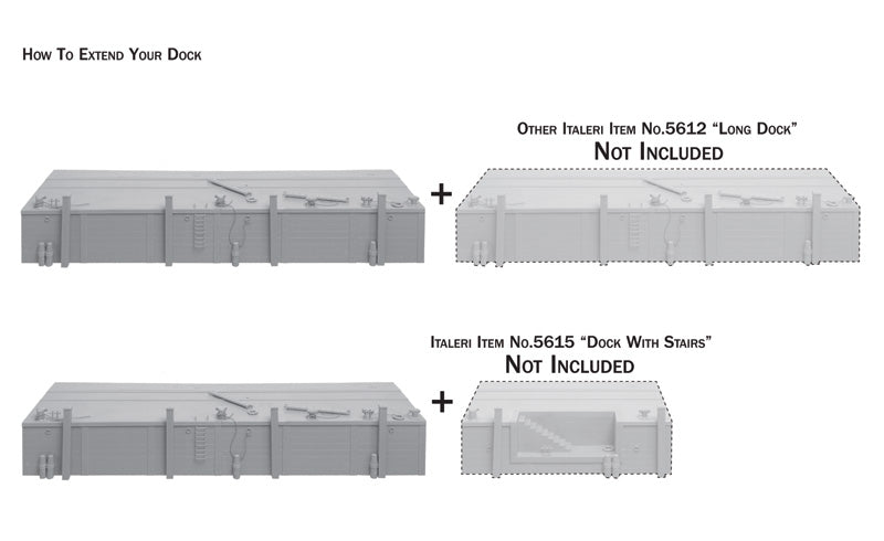 Italeri 5612 - SCALE 1 : 35 Long Dock