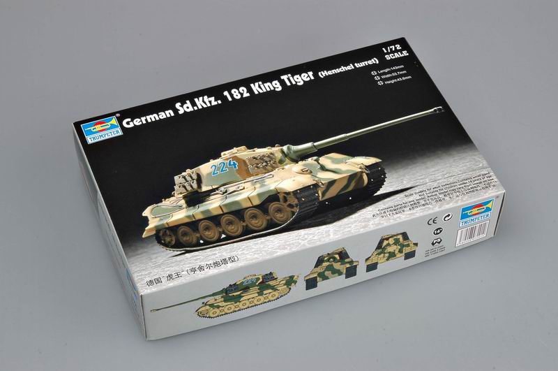 Trumpeter German Sd.Kfz. 182 King Tiger (Henschel turret) 07201 1:72