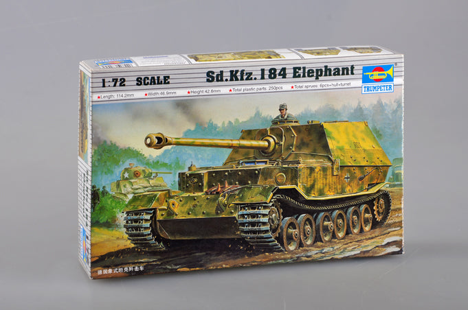 Trumpeter German Elefant tank destroyer 07204 1:72