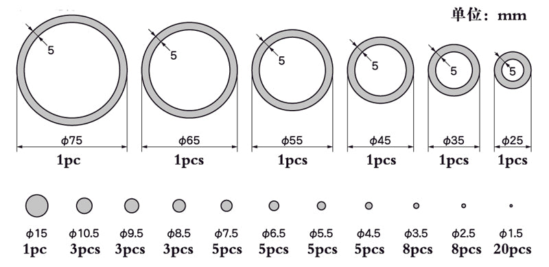 Trumpeter Round rubber sheet kit A 09937