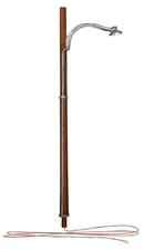 Woodland Scenics JP5638 Wooden Pole Street Lights, N Scale