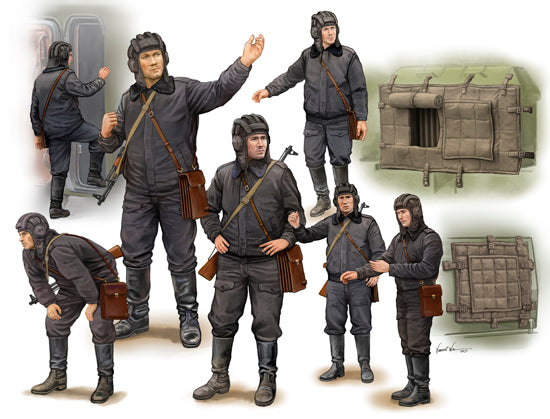 Trumpeter Soviet Soldier - Scud B Crew 00434 1:35