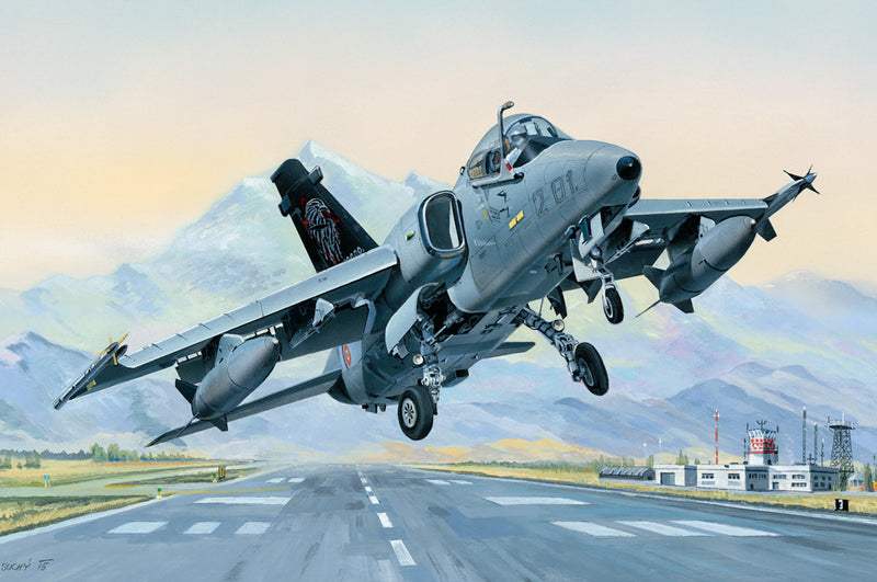 Hobby Boss 1/48 A-11A Ghibli AMX Ground Attack Aircraft