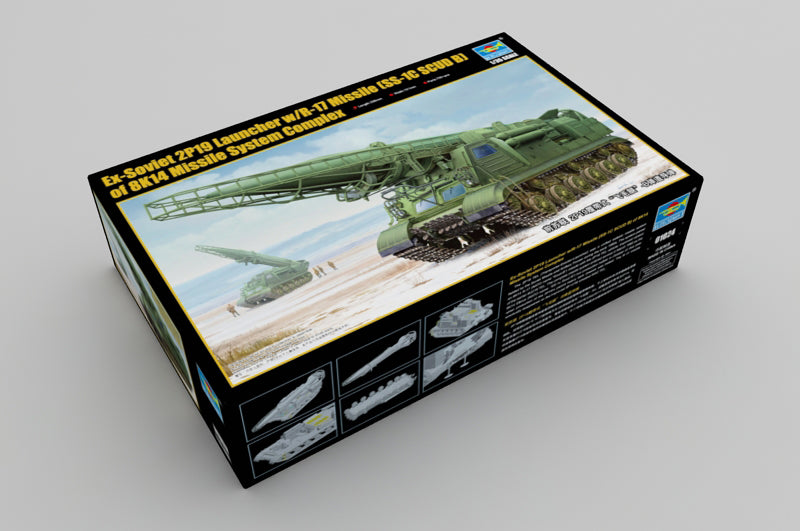 Trumpeter 01024 Ex-Soviet 2P19 Launcher w/R-17 Missile(SS-1C SCUD B)of 8K14 Missile System 1:35