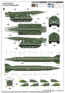 Trumpeter 01024 Ex-Soviet 2P19 Launcher w/R-17 Missile(SS-1C SCUD B)of 8K14 Missile System 1:35