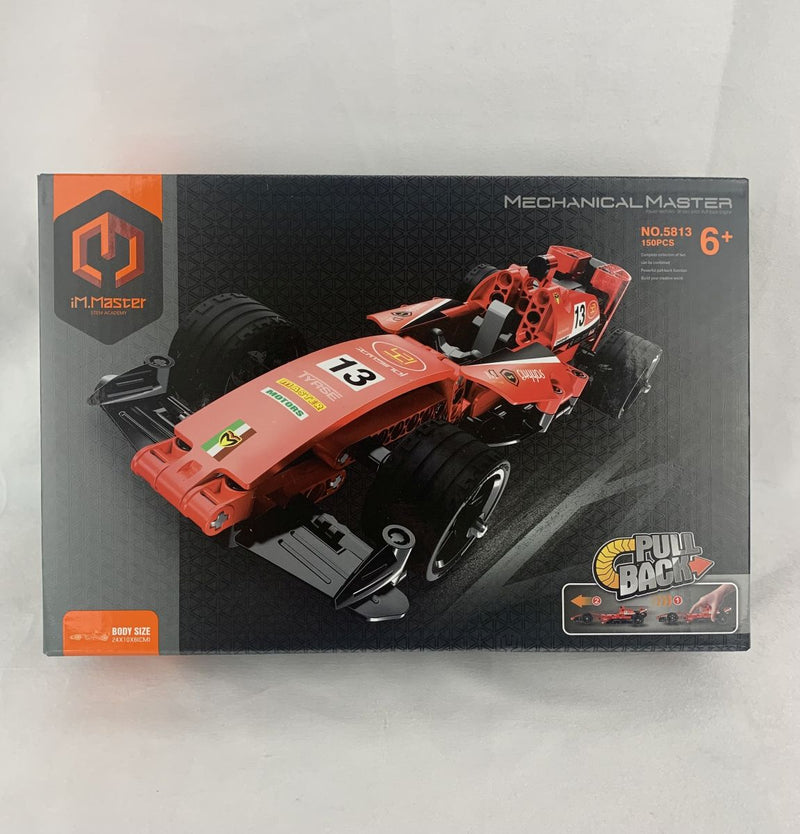 Qihui 5813 Tech Bricks F1 Pull-Back Car 150pc