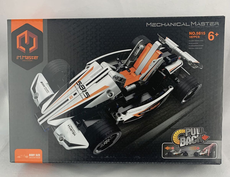 Qihui 5815 Tech Bricks Pull-Back Kart 187pc