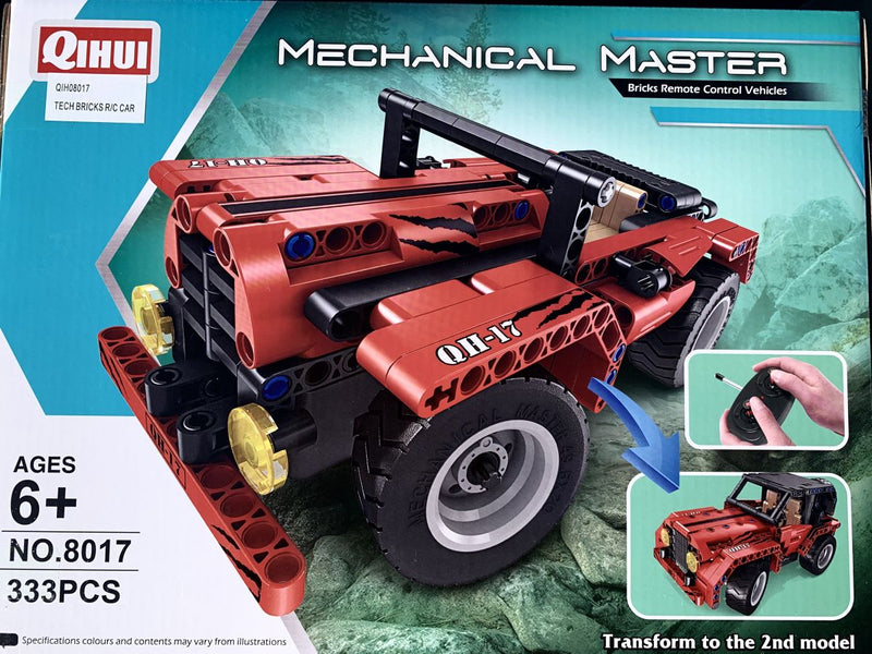 Qihui 8017 Tech Bricks R/C Car STEM