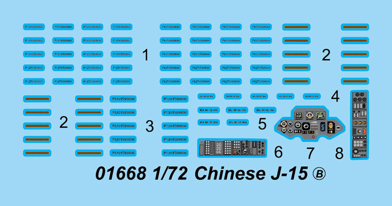 Trumpeter Chinese J-15 01668 1:72