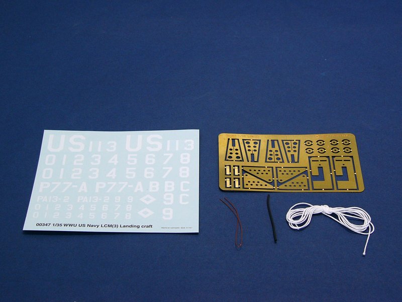 Trumpeter 00347 WWII US Navy LCM (3) Landing craft 1:35