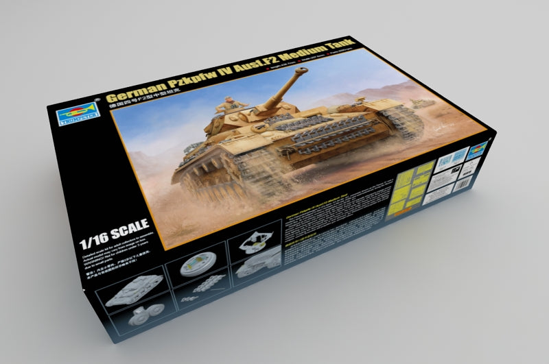 Trumpeter German Pzkpfw IV Ausf.F2 Medium Tank 00919 1:16