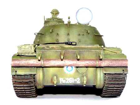 Trumpeter T-55 model 1958 with BTU-55 00313 1:35