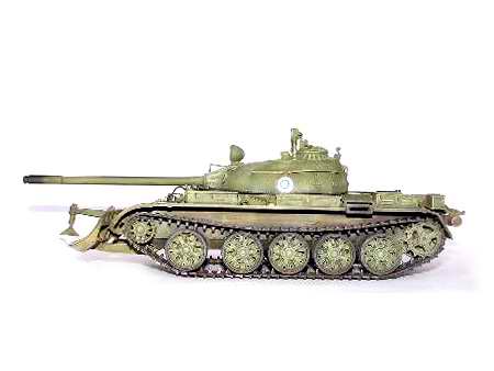 Trumpeter T-55 model 1958 with BTU-55 00313 1:35