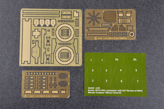 Trumpeter Soviet union "scud" - B ballistic missiles 01019 1:35