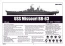 Trumpeter 03705 1/200 USS Missouri BB-63